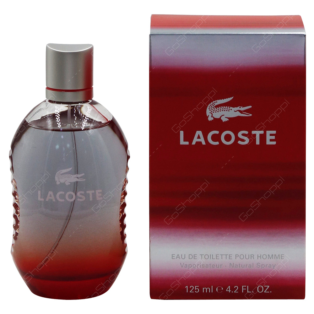 Lacoste Red Pour Homme Eau De Toilette 125ml