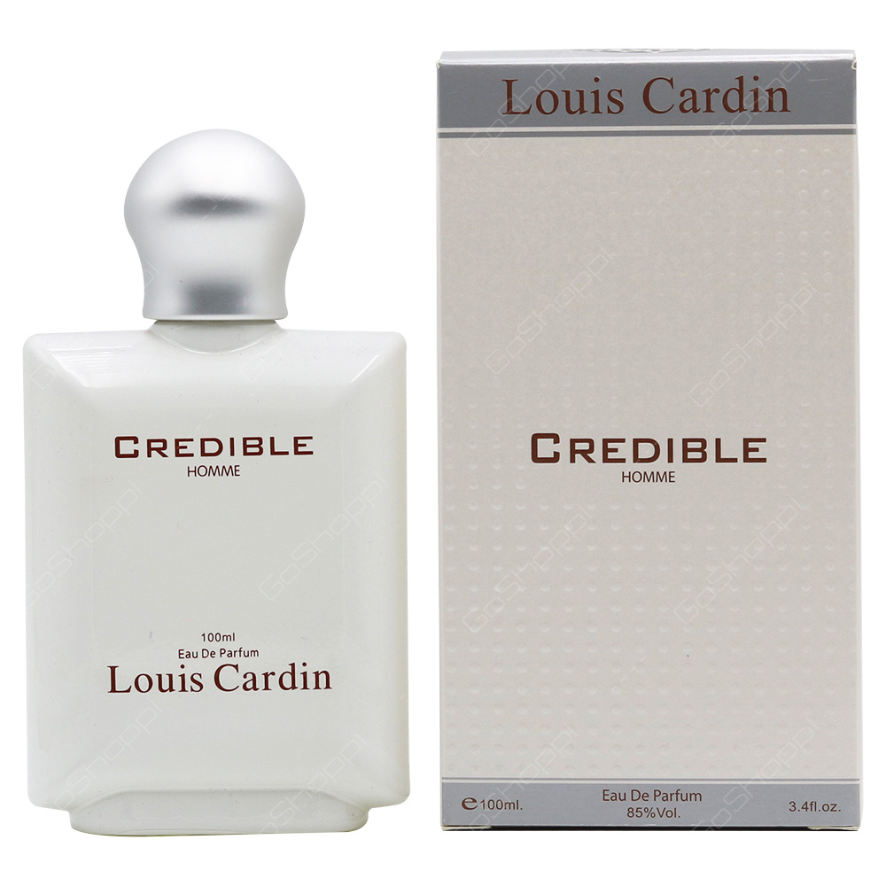 Louis Cardin Credible-Homme Eau de Parfum 100ml : Buy Online at