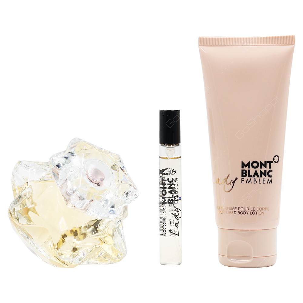 Mont Blanc Lady Emblem Gift Set 3pcs