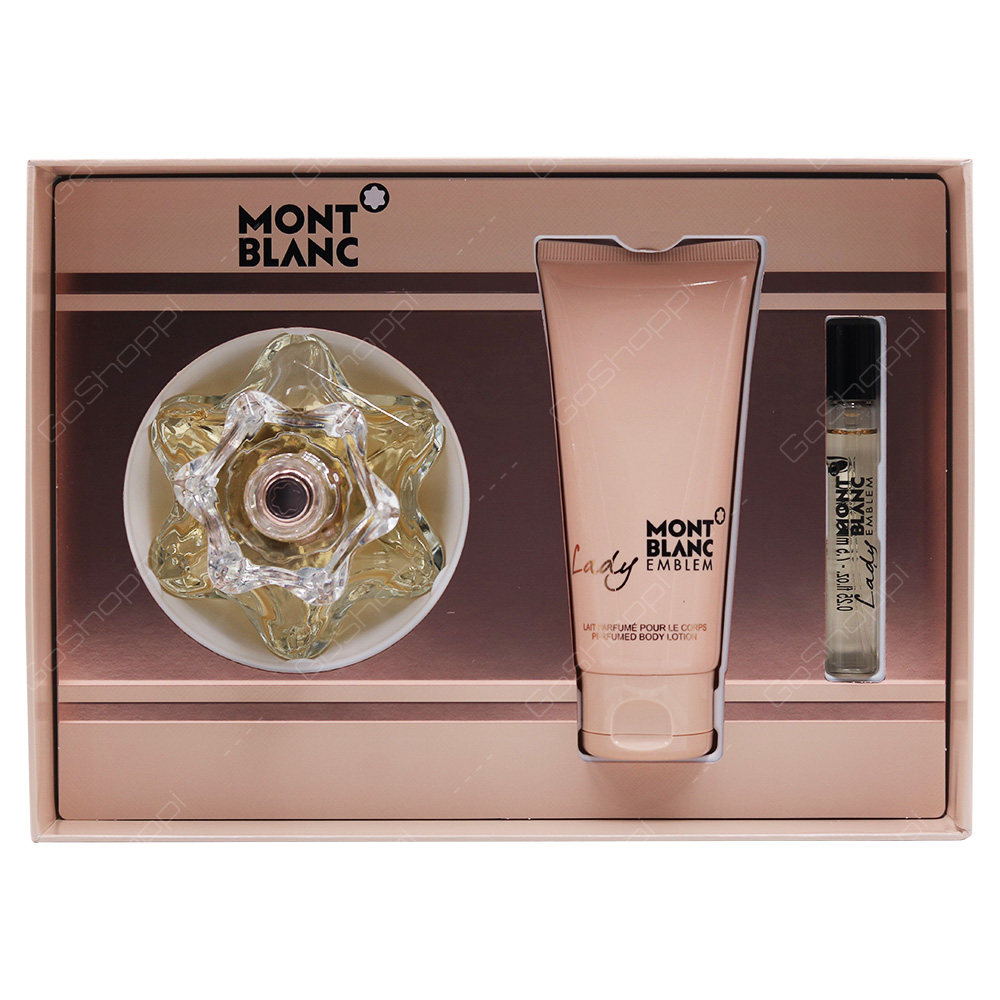 Mont Blanc Lady Emblem Gift Set 3pcs