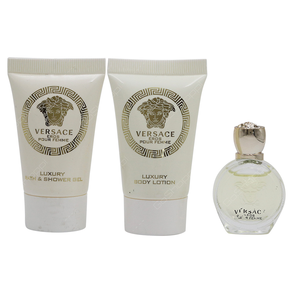 Versace Eros Mini Set For Women 4pcs